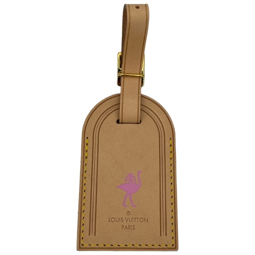 Louis Vuitton Luggage Tag Ostrich Louis Vuitton Louis Vuitton