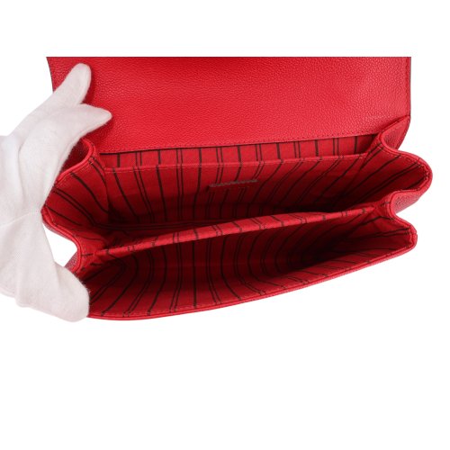 Louis Vuitton Pochette Metis Empreinte Scarlet Red Carrier bags Louis Vuitton 18