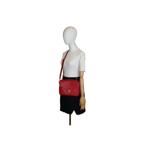 Louis Vuitton Pochette Metis Empreinte Scarlet Red Carrier bags Louis Vuitton 2