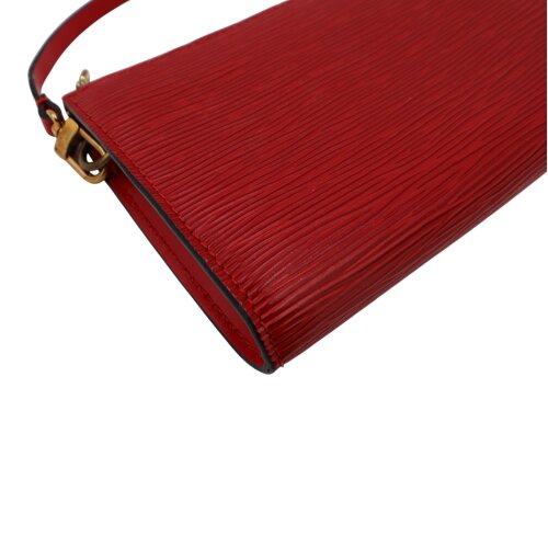 Louis Vuitton Pochette Accessoires Epi Rot Handtaschen Louis Vuitton 7