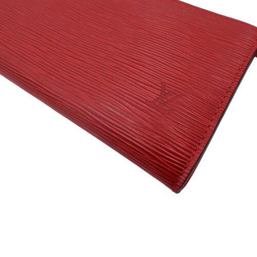 Louis Vuitton Pochette Accessoires Epi Rot Handtaschen Louis Vuitton 8