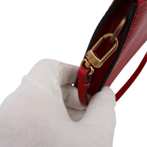 Louis Vuitton Pochette Accessoires Epi Rot Handtaschen Louis Vuitton 9