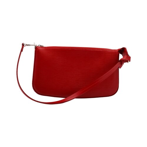 Louis Vuitton Pochette Accessoires NM Epi Carmine Handtaschen Louis Vuitton