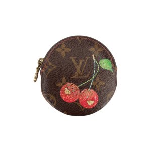 Louis Vuitton Rond Coin Murakami Cerise Geldbörsen Louis Vuitton 12