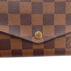 Louis Vuitton Sarah Geldbörse Damier Ebene Geldbörsen Louis Vuitton 22