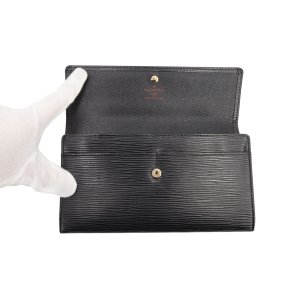 Louis Vuitton Sarah Epi Schwarz Geldbörsen Louis Vuitton 21