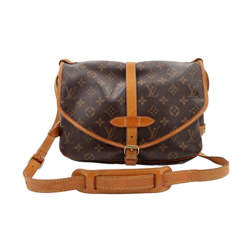 Louis Vuitton Saumur 30 Monogram Canvas Carrier bags Louis Vuitton