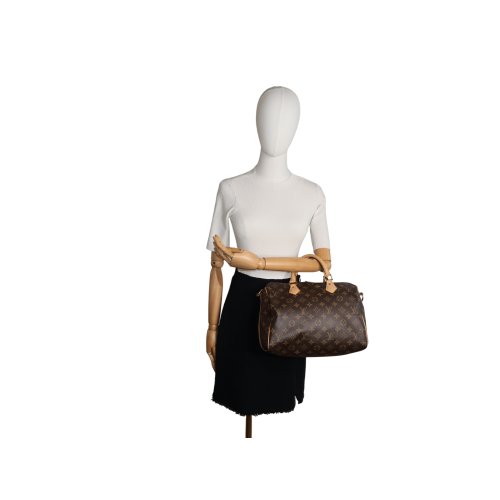 Louis Vuitton Speedy 30 Bandouliere Monogram Canvas Carrier bags Louis Vuitton 2