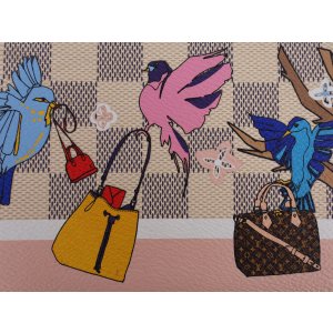 Louis Vuitton Damier Azur X-Mas 2018 Zippy Geldbörsen Louis Vuitton 18