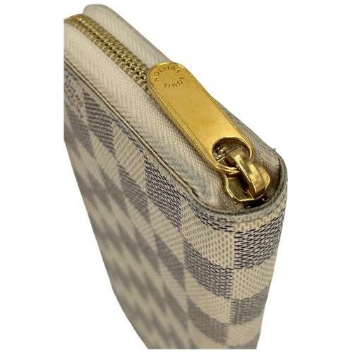 Louis Vuitton Zippy Damier Azur Purse Louis Vuitton Louis Vuitton 12