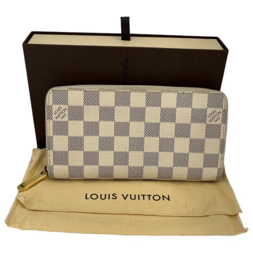 Louis Vuitton Zippy Damier Azur Purse Louis Vuitton Louis Vuitton 2