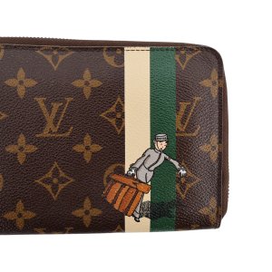 Louis Vuitton Zippy Organizer Groom Monogram Canvas Für Herren Louis Vuitton 16