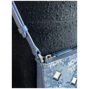 MCM Aren Jacquard Umhängetasche Kleine Taschen MCM 33