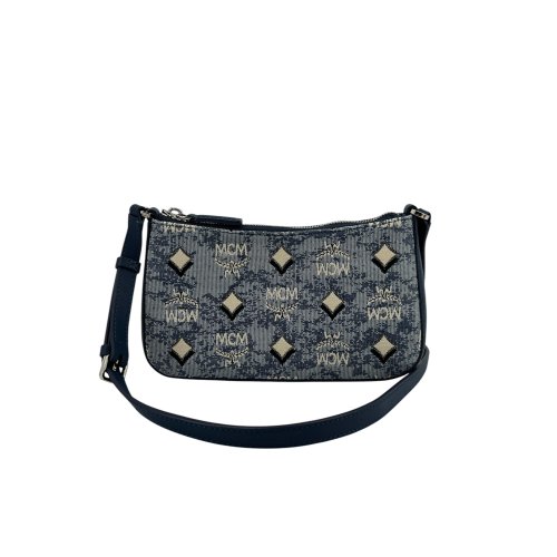MCM Aren Jacquard Shoulder Bag MCM MCM