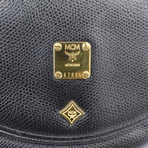 MCM Vintage Leather Shoulder Bag Handbags MCM 12