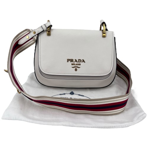 Prada Pionnière Weiß Handtaschen Prada 2