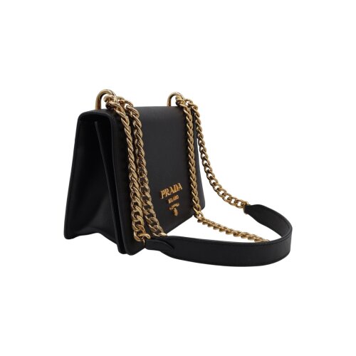 Prada Saffiano Leather Shoulder Bag Handbags Prada 10