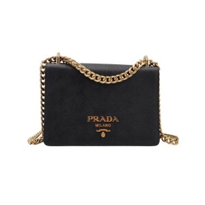 Prada Saffiano Leather Shoulder Bag Handbags Prada 18