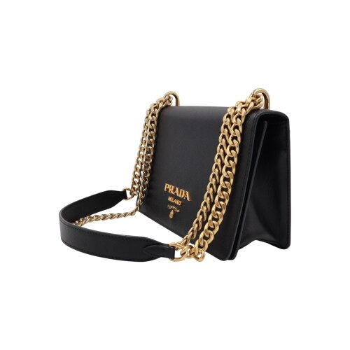 Prada Saffiano Leather Shoulder Bag Handbags Prada 8