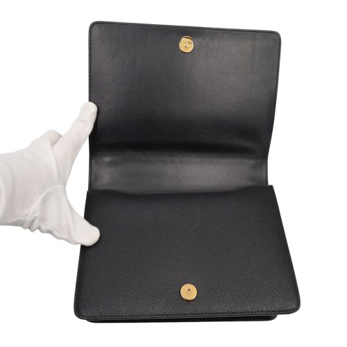 Prada Saffiano Leather Shoulder Bag Handbags Prada 15