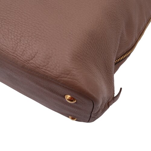 Prada Vitello Daino Shopping Bag Handtaschen Prada 12