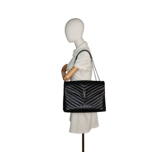 Saint Laurent Loulou Large Black Handbags Saint Laurent 2