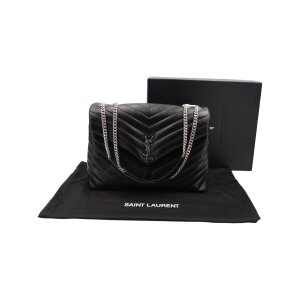 Saint Laurent Loulou Large Schwarz Handtaschen Saint Laurent 23