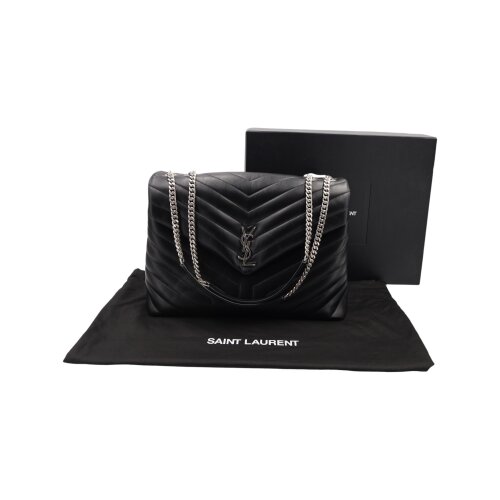 Saint Laurent Loulou Large Schwarz Handtaschen Saint Laurent 6