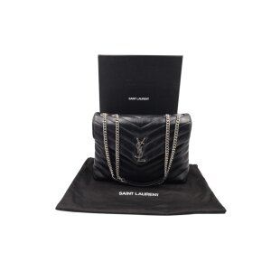 Saint Laurent Loulou Medium Black Handbags Saint Laurent 23