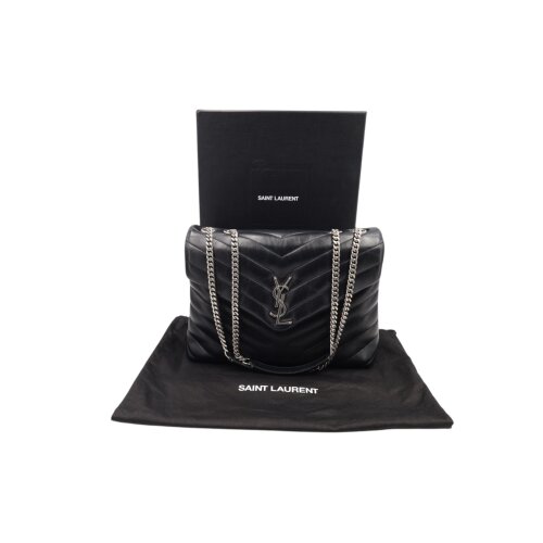 Saint Laurent Loulou Medium Black Handbags Saint Laurent 7