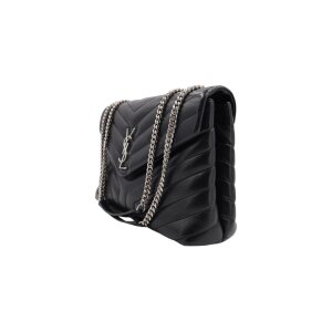 Saint Laurent Loulou Medium Black Handbags Saint Laurent 24