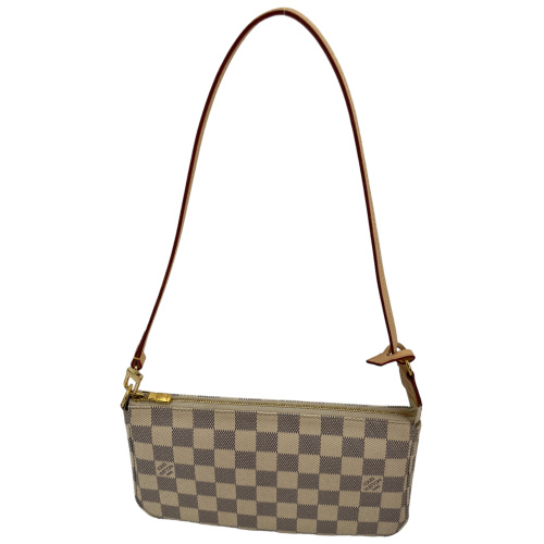 Vachetta Leder Schulterriemen für Pochette Accessoires Schulterriemen Schulterriemen Louis Vuitton Pochette Accessoires 6