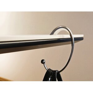 Taschenhalter für den Tisch – Silberfarben NEU im SHOP Luxury Planet 9