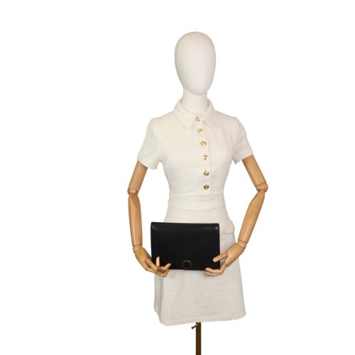 Yves Saint Laurent Vintage Clutch Black Handbags Saint Laurent 2