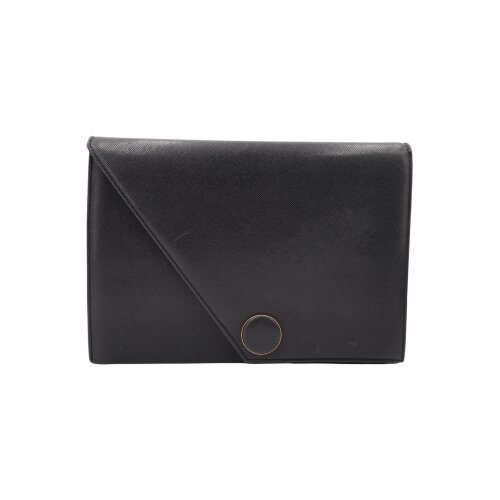 Yves Saint Laurent Vintage Clutch Schwarz Handtaschen Saint Laurent