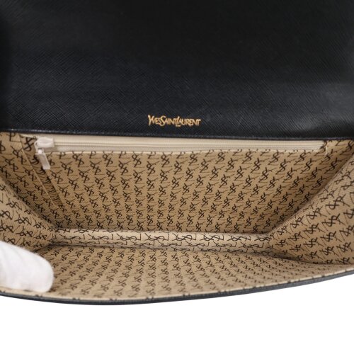 Yves Saint Laurent Vintage Clutch Black Handbags Saint Laurent 16
